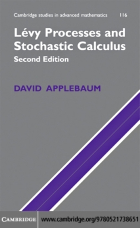 Levy Processes and Stochastic Calculus