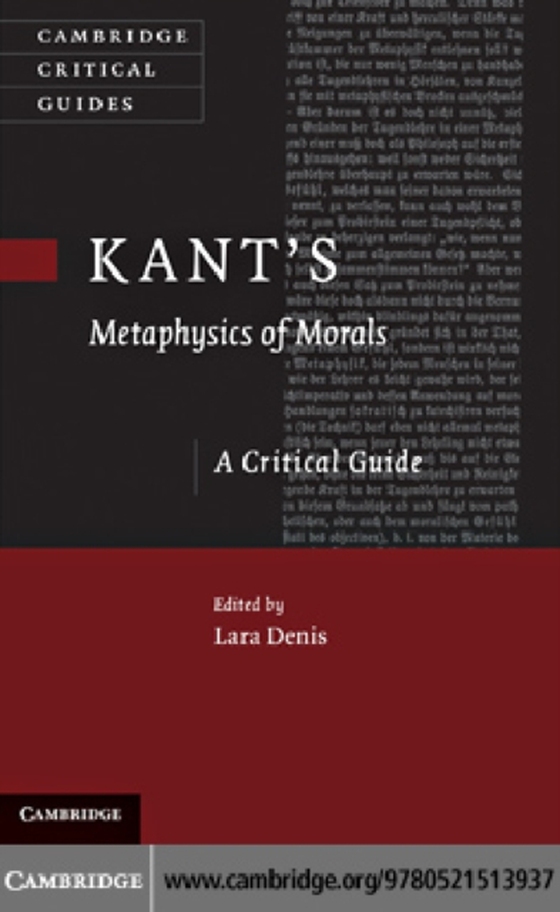 Kant's Metaphysics of Morals (e-bog) af -