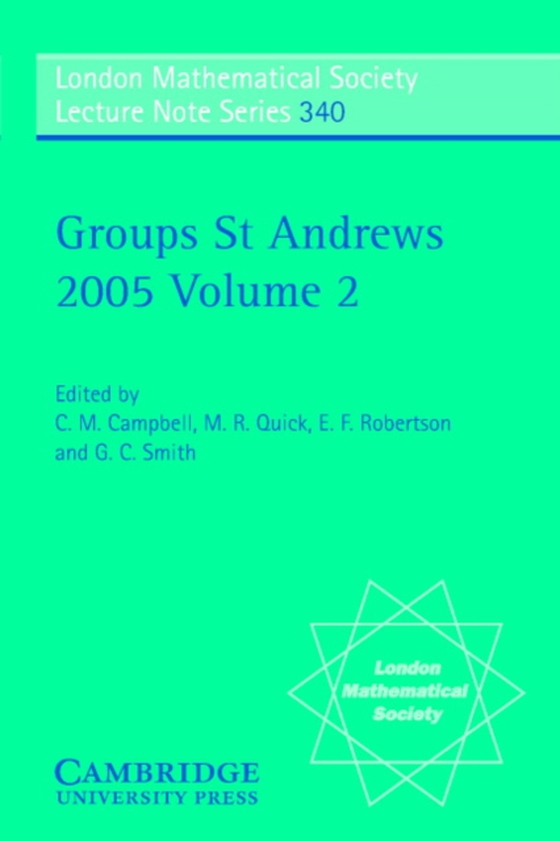 Groups St Andrews 2005: Volume 2