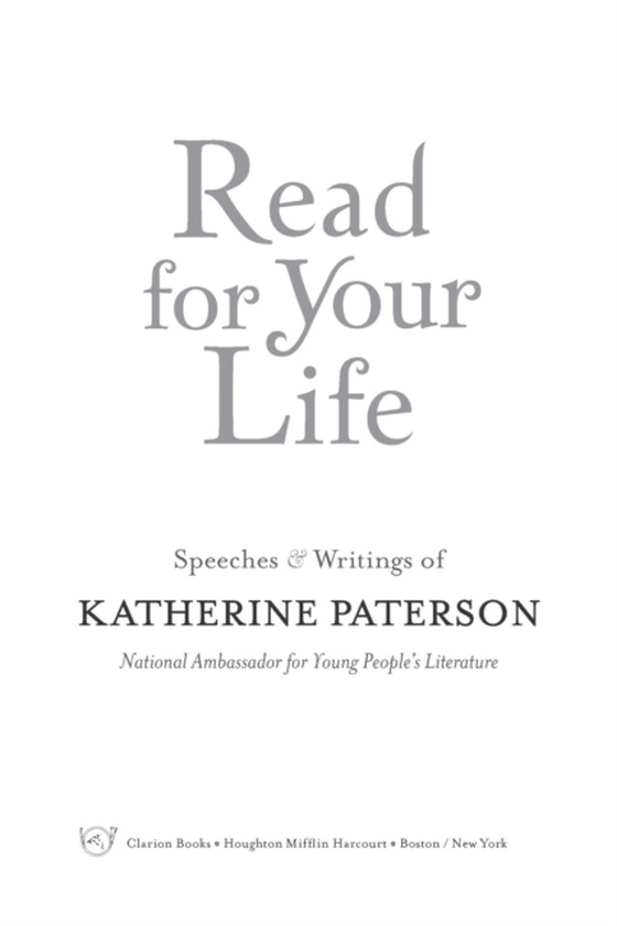 Read for Your Life #1 (e-bog) af Paterson, Katherine