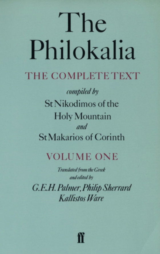 Philokalia Vol 1