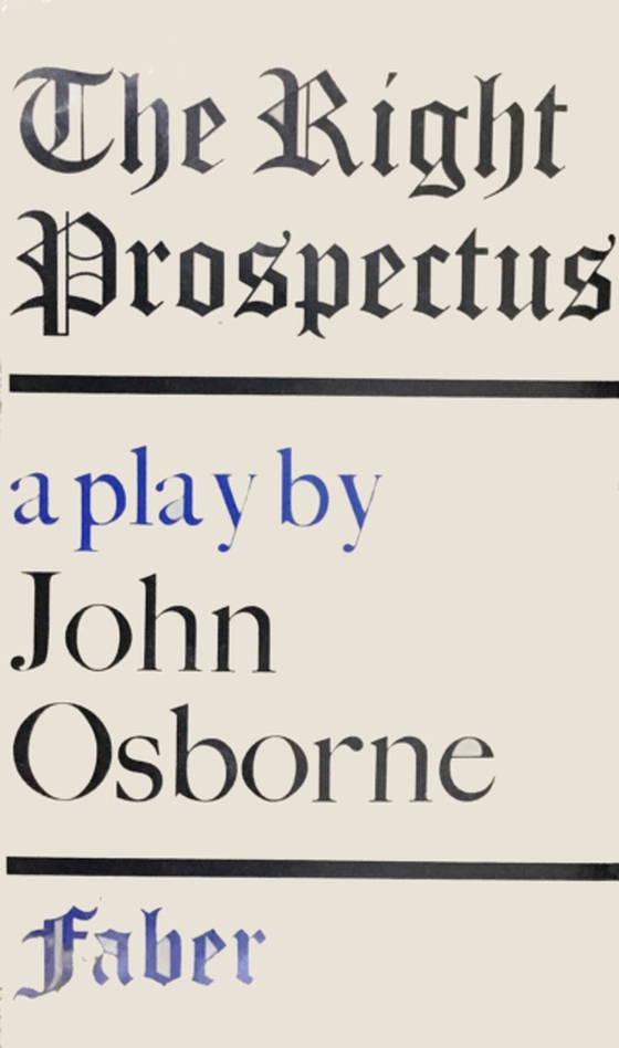 Right Prospectus (e-bog) af Osborne, John