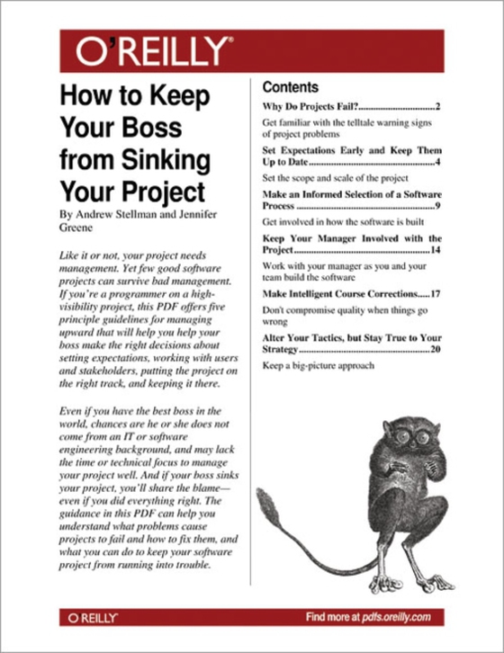 How to Keep Your Boss from Sinking Your Project (e-bog) af Greene, Jennifer