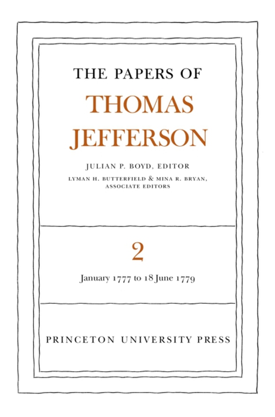 Papers of Thomas Jefferson, Volume 2 (e-bog) af Jefferson, Thomas