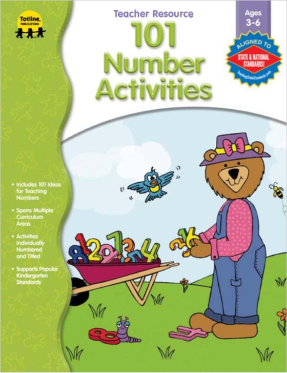 101 Number Activities, Ages 3 - 6 (e-bog) af Bittinger, Gayle