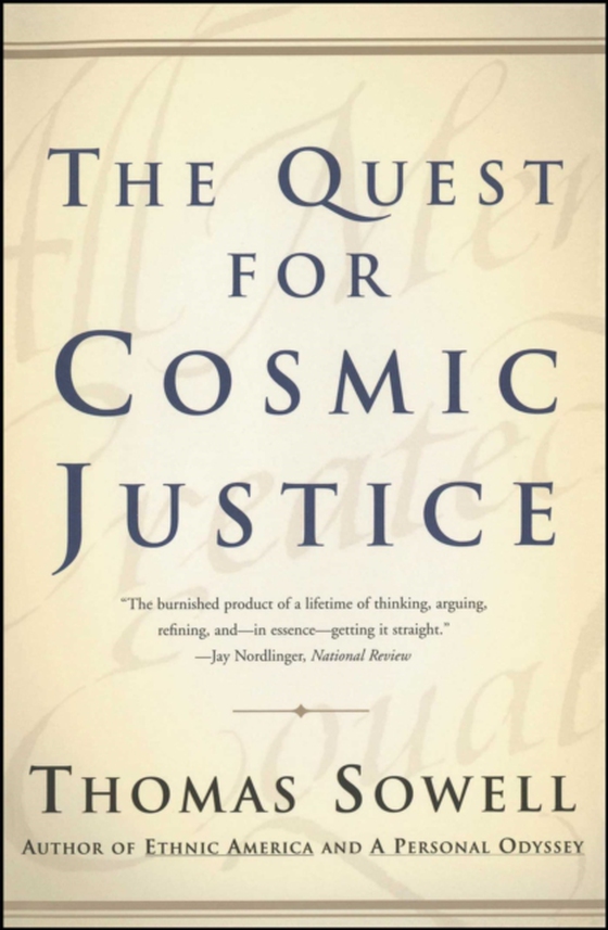 Quest for Cosmic Justice (e-bog) af Sowell, Thomas