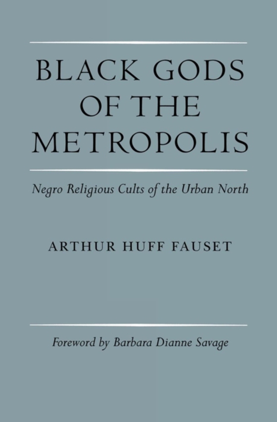 Black Gods of the Metropolis