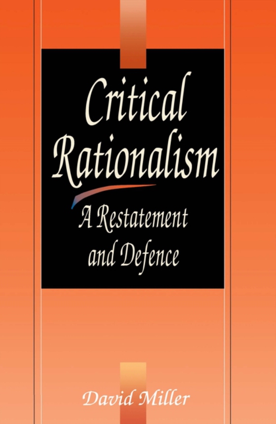 Critical Rationalism (e-bog) af Miller, David