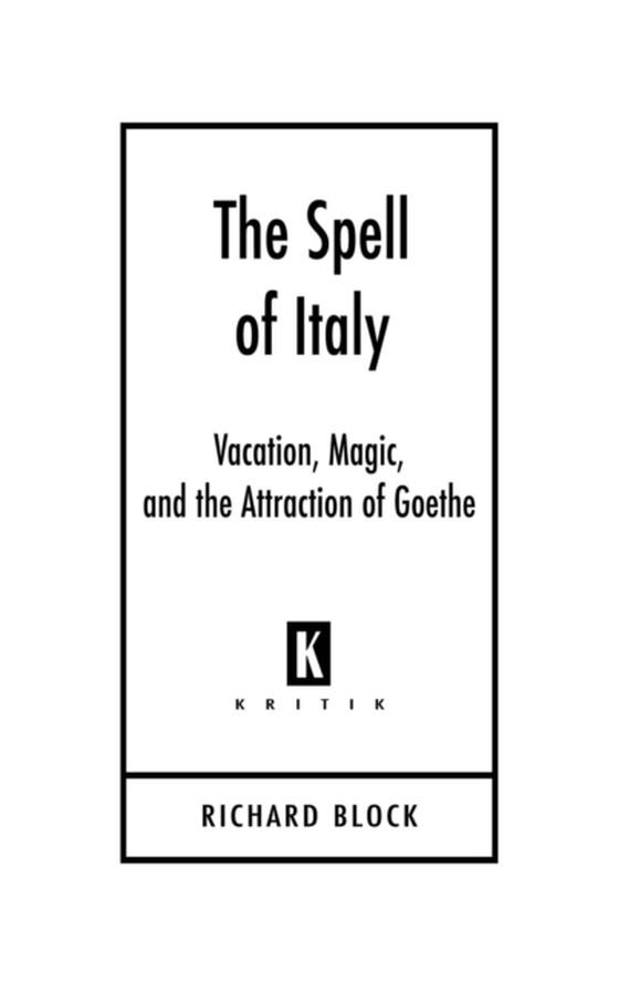 Spell of Italy (e-bog) af Block, Richard
