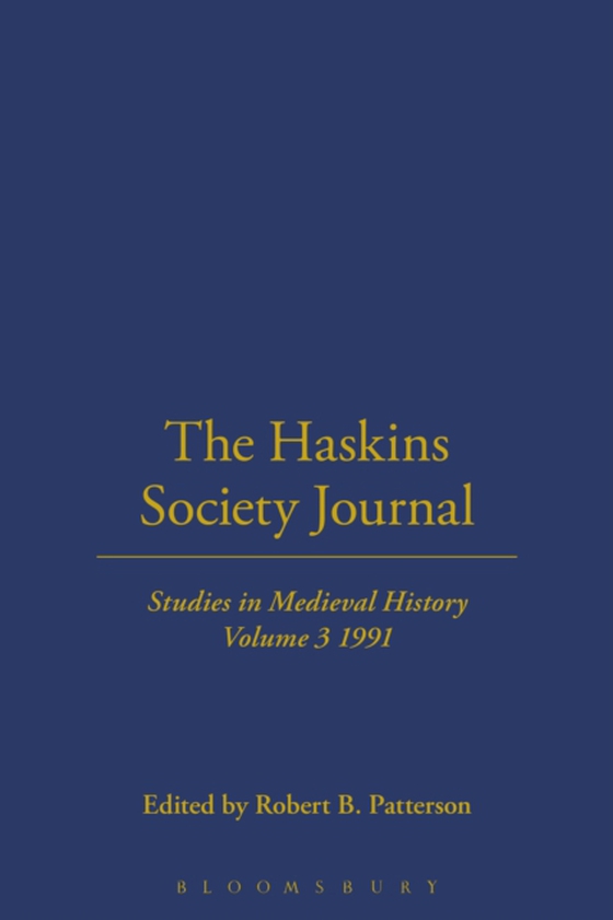 Haskins Society Journal Studies in Medieval History (e-bog) af Robert Patterson, Patterson