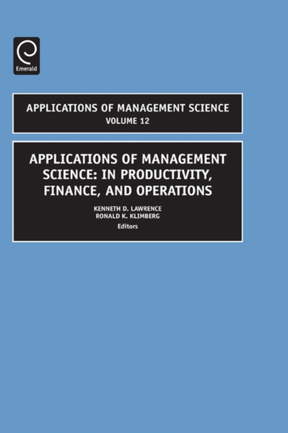 In Productivity, Finance, and Operations (e-bog) af -