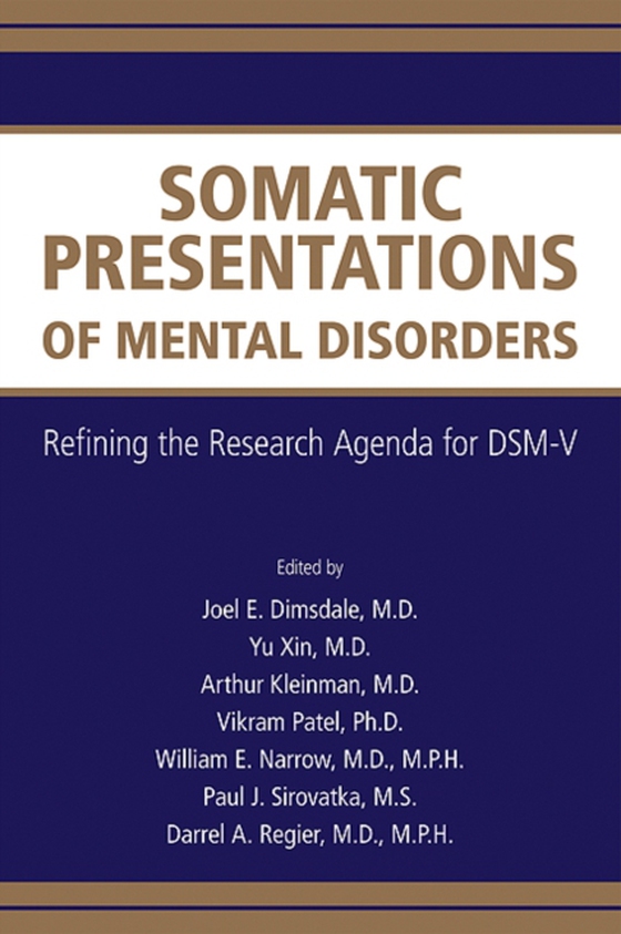 Somatic Presentations of Mental Disorders (e-bog) af -