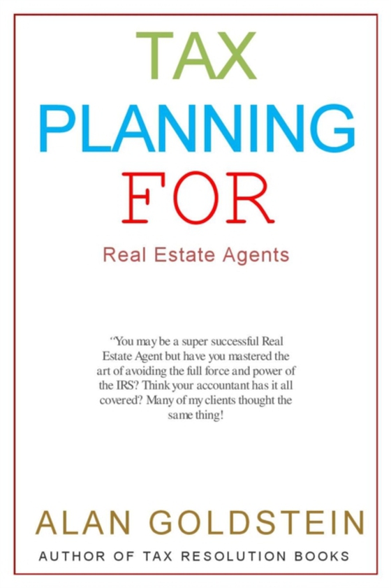 Tax Planning for Real Estate Agents