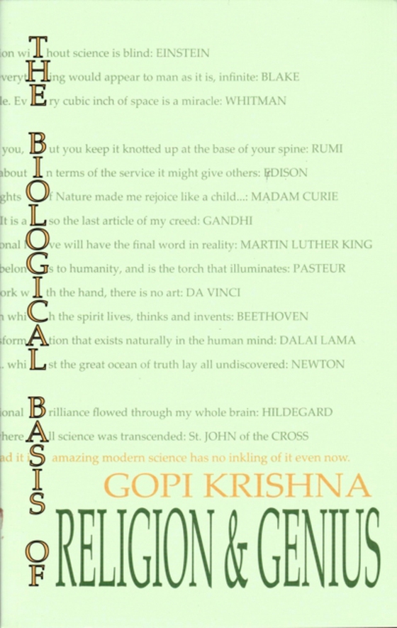 Biological Basis of Religion and Genius (e-bog) af Krishna, Gopi