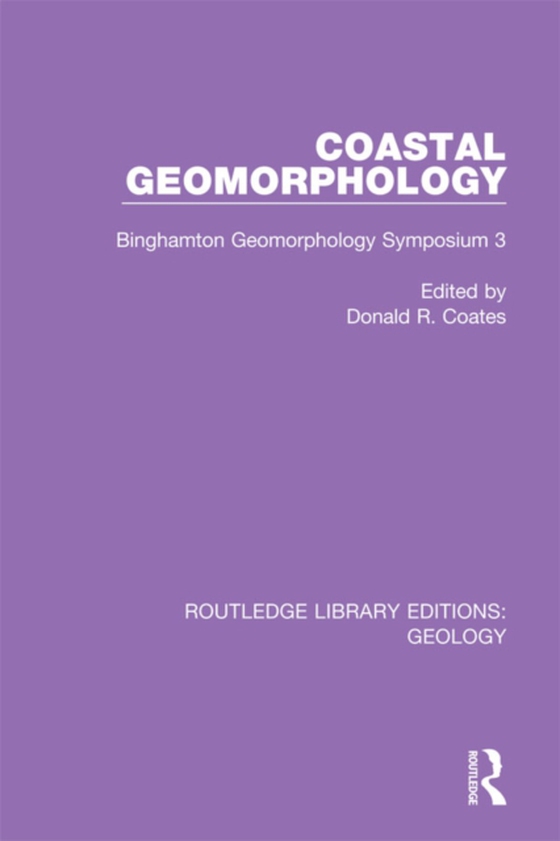 Coastal Geomorphology (e-bog) af -