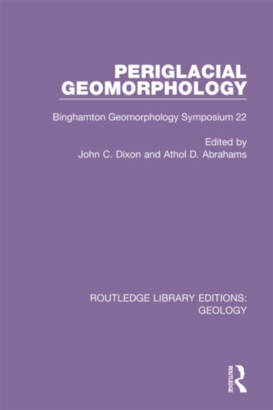 Periglacial Geomorphology (e-bog) af -