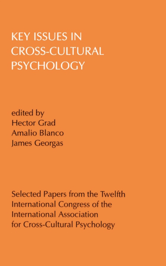 Key Issues in Cross-cultural Psychology (e-bog) af -