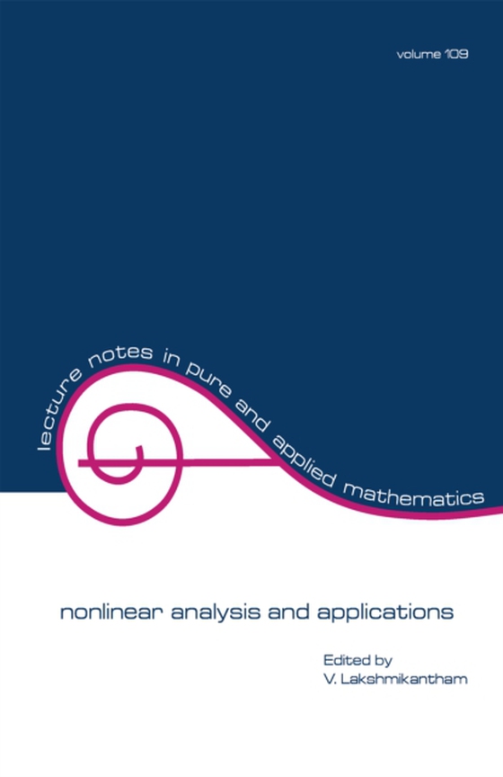 nonlinear analysis and applications (e-bog) af Lakshmikantham