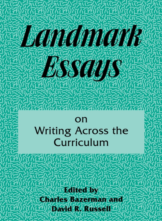 Landmark Essays on Writing Across the Curriculum (e-bog) af -