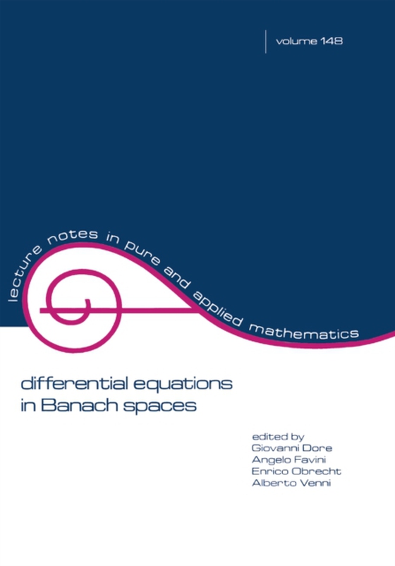 Differential Equations in Banach Spaces (e-bog) af -
