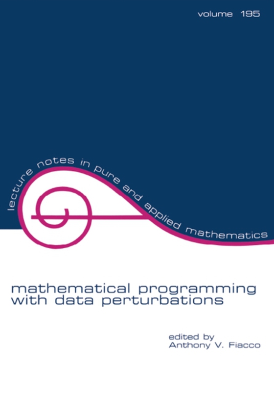 Mathematical Programming with Data Perturbations (e-bog) af -