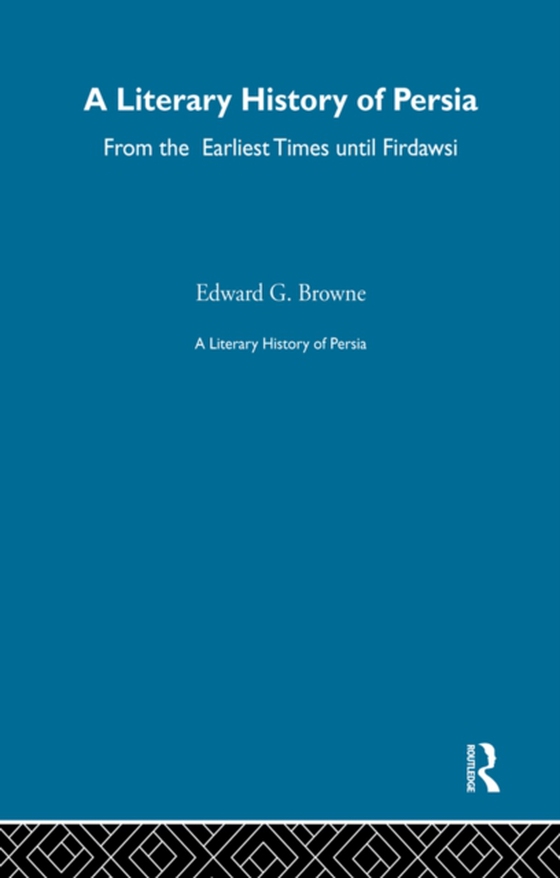 Literary History of Persia (e-bog) af Browne, E.G.