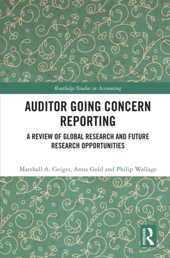 Auditor Going Concern Reporting (e-bog) af Wallage, Philip