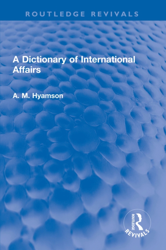 Dictionary of International Affairs