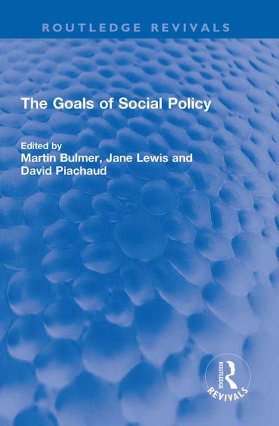 Goals of Social Policy