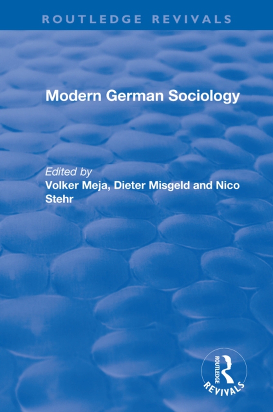 Modern German Sociology (e-bog) af -