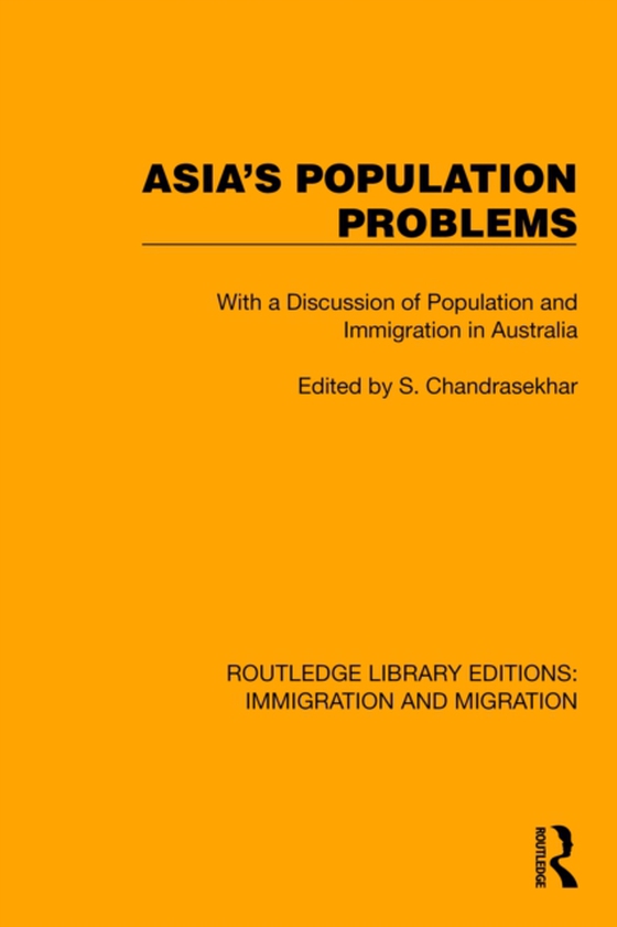 Asia's Population Problems (e-bog) af -