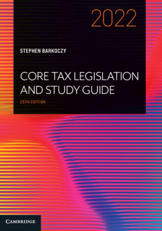 Core Tax Legislation and Study Guide 2022 (e-bog) af Barkoczy, Stephen
