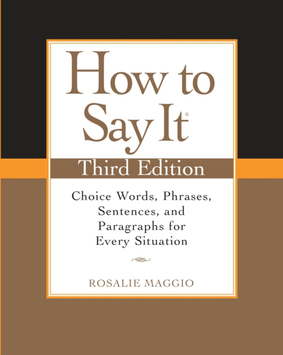 How to Say It, Third Edition