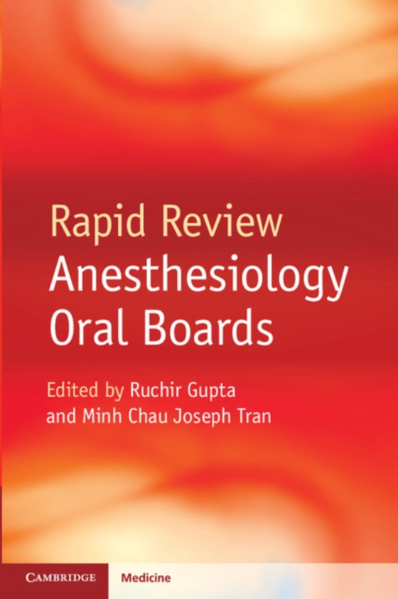 Rapid Review Anesthesiology Oral Boards (e-bog) af -