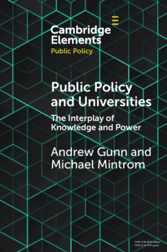 Public Policy and Universities (e-bog) af Mintrom, Michael