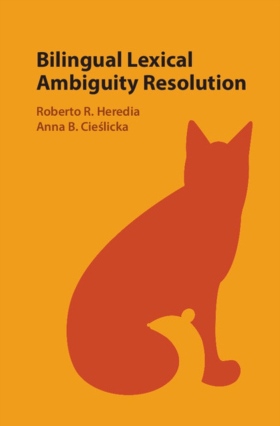 Bilingual Lexical Ambiguity Resolution (e-bog) af -