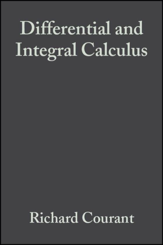 Differential and Integral Calculus, Volume 1 (e-bog) af Courant, Richard