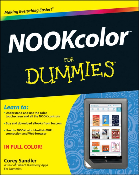 NOOKcolor For Dummies (e-bog) af Sandler, Corey