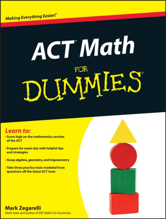 ACT Math For Dummies (e-bog) af Zegarelli, Mark