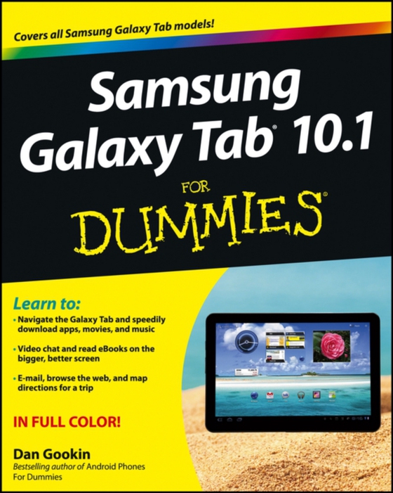 Samsung Galaxy Tab 10.1 For Dummies (e-bog) af Gookin, Dan