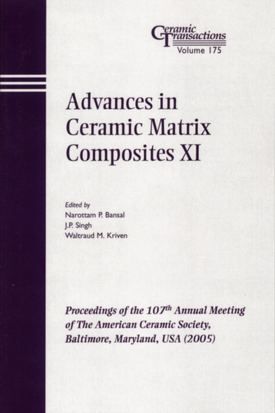 Advances in Ceramic Matrix Composites XI (e-bog) af -