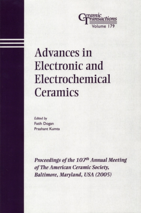 Advances in Electronic and Electrochemical Ceramics (e-bog) af -