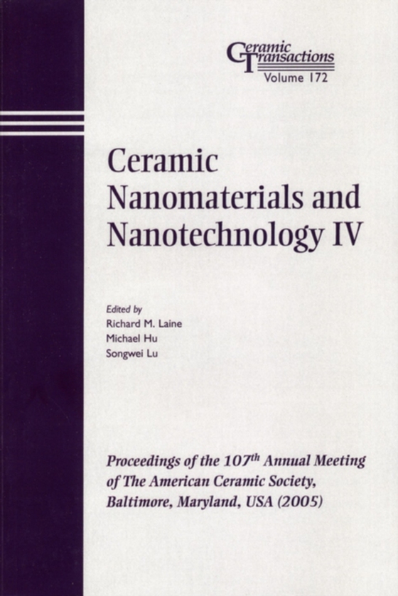 Ceramic Nanomaterials and Nanotechnology IV (e-bog) af -