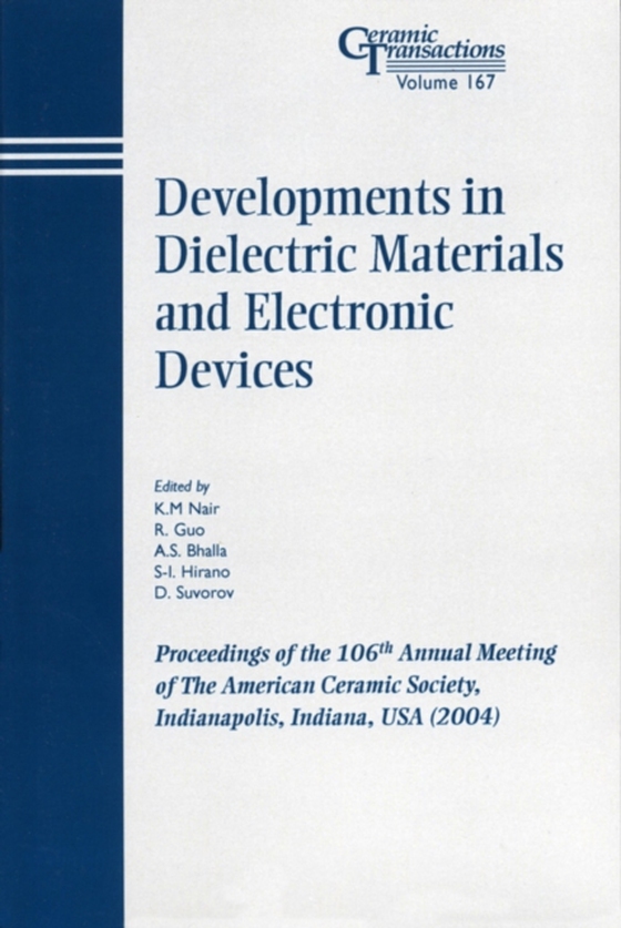 Developments in Dielectric Materials and Electronic Devices (e-bog) af -