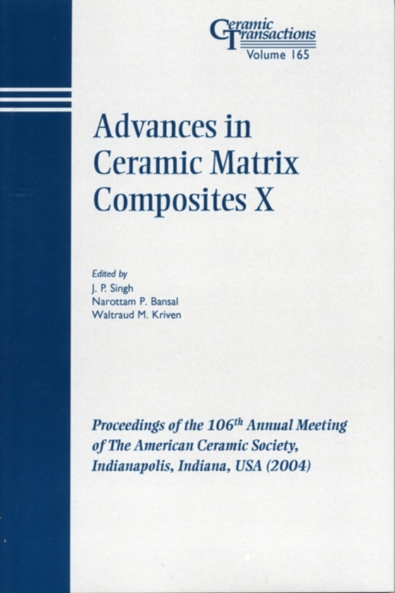 Advances in Ceramic Matrix Composites X (e-bog) af -