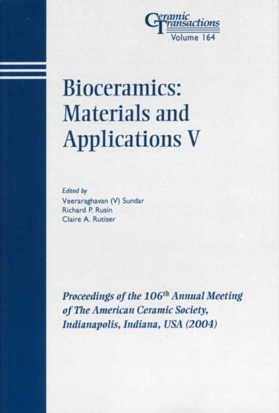 Bioceramics: Materials and Applications V (e-bog) af -