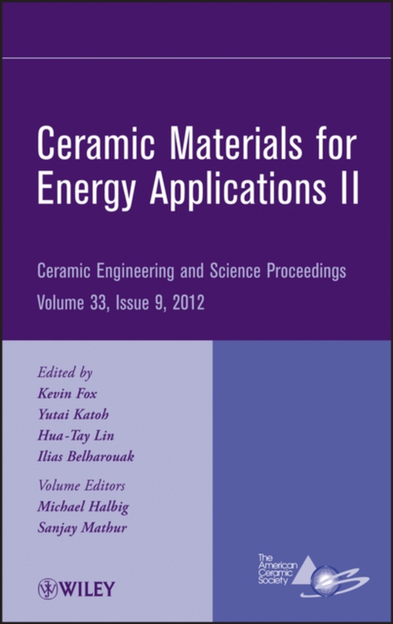 Ceramic Materials for Energy Applications II, Volume 33, Issue 9 (e-bog) af -