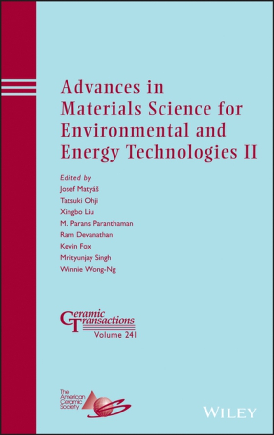 Advances in Materials Science for Environmental and Energy Technologies II (e-bog) af -