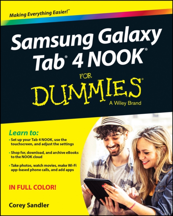 Samsung Galaxy Tab 4 NOOK For Dummies (e-bog) af Sandler, Corey