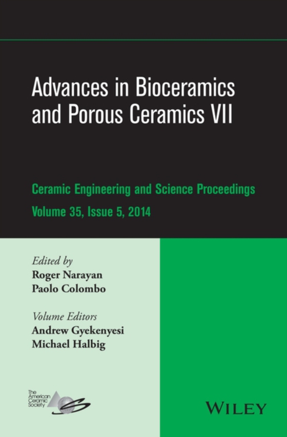 Advances in Bioceramics and Porous Ceramics VII, Volume 35, Issue 5 (e-bog) af -